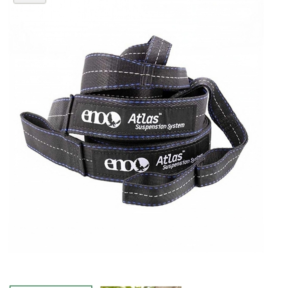 NWT ENO Atlas Suspension System Straps Black